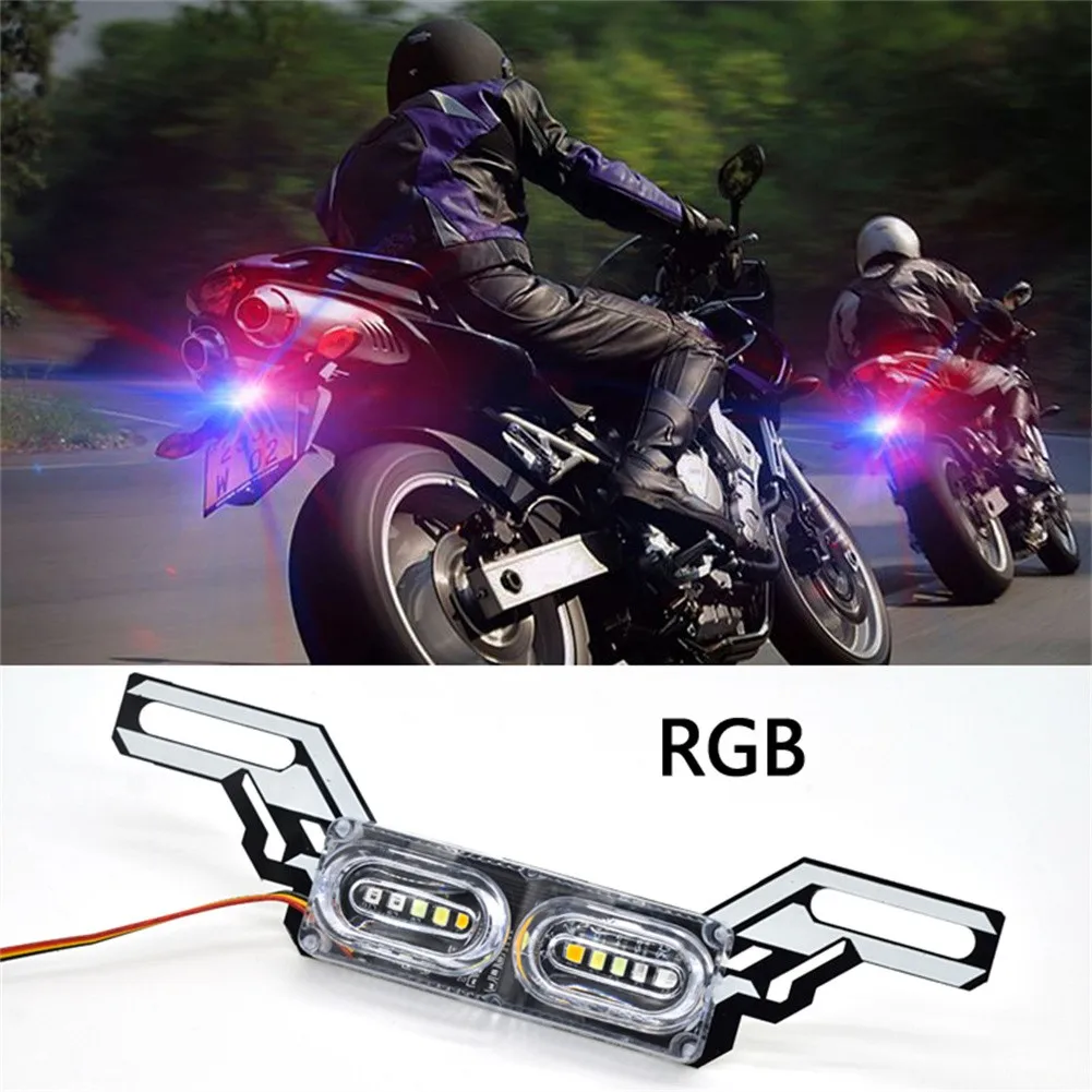 Светодиодный стробоскоп для мотоцикла, стоп-сигнал RGB, Предупреждение светильник для номерного знака, 12 В постоянного тока, задний фсветиль...
Светодиодный стробоскоп для мотоцикла, стоп-сигнал RGB, Предупреждение светильник для номерного знака, 12 В постоянного тока, задний фсветиль...