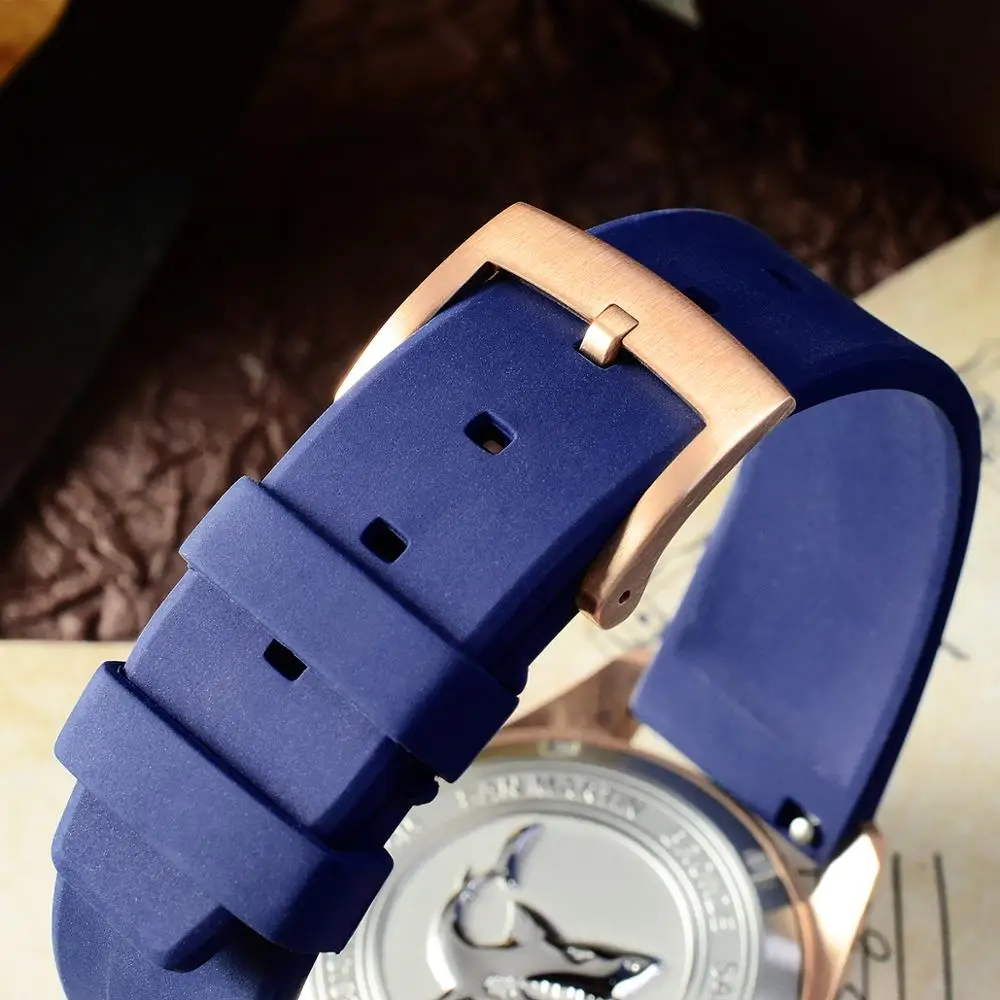 San Martin New Business Classic Bronze Automatic Watches Sapphire Crystal PT5000 Mov't 20ATM Fashion Rubber Strap Relojes
San Martin New Business Classic Bronze Automatic Watches Sapphire Crystal PT5000 Mov't 20ATM Fashion Rubber Strap Relojes