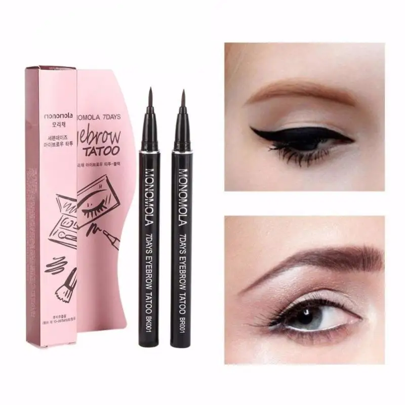 MONOMOLA 7 Days Dark brown Eyebrow Pen Pencil Eye Brow Tattoo Dye Tint Pen Liner Long Lasting Eye Cosmetics TSLM1
MONOMOLA 7 Days Dark brown Eyebrow Pen Pencil Eye Brow Tattoo Dye Tint Pen Liner Long Lasting Eye Cosmetics TSLM1
