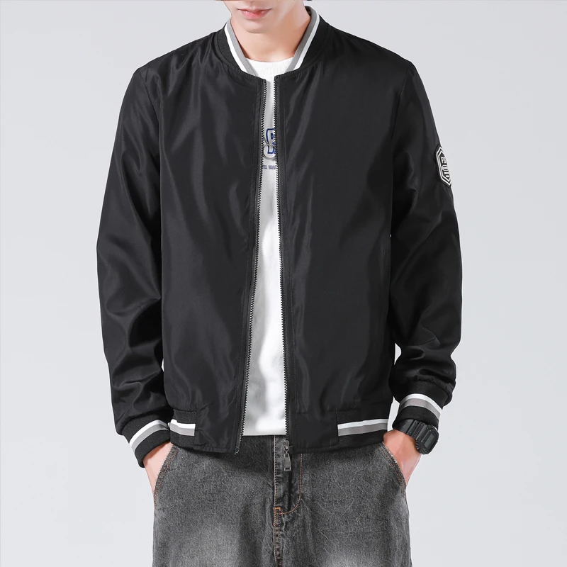 Men's Windbreaker Bomber Jackets Pilot Military Casual Baseball Coat Male Clothing 2021 Autumn Slim Fit Jacket Men Outwear 4XL
Men's Windbreaker Bomber Jackets Pilot Military Casual Baseball Coat Male Clothing 2021 Autumn Slim Fit Jacket Men Outwear 4XL