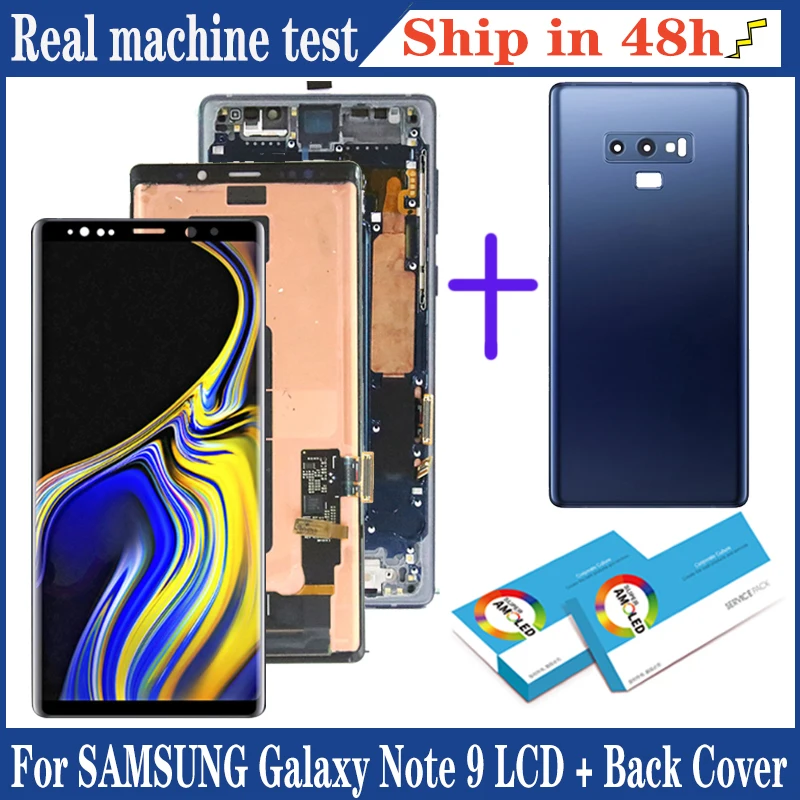 Для Samsung Galaxy Note 9 дисплей сенсорный экран дигитайзер в сборе запасные части для Note9