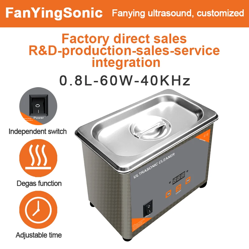 FanYing 800ml Ultrasonic Cleaner Timer 60W For Jewelry Watch Glasses Dental Razor Beauty Brush Comb Bath Ultrasound Sonic
FanYing 800ml Ultrasonic Cleaner Timer 60W For Jewelry Watch Glasses Dental Razor Beauty Brush Comb Bath Ultrasound Sonic