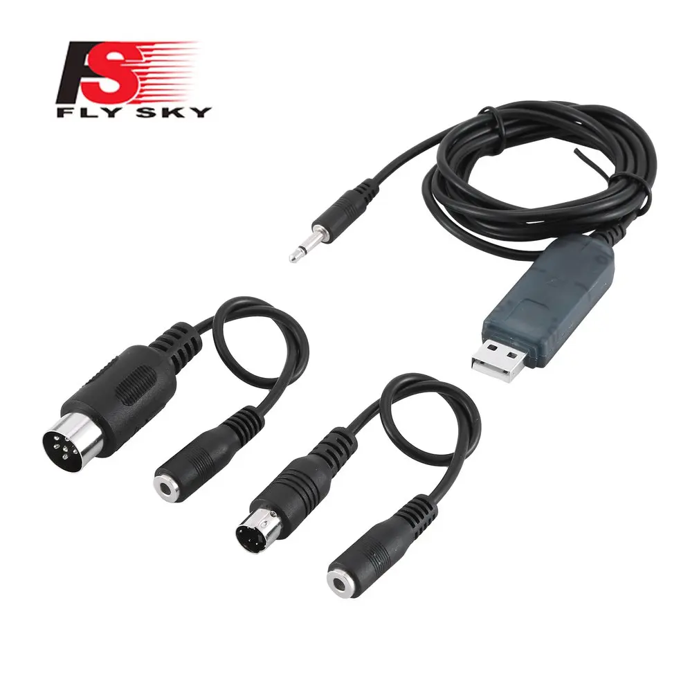 FLYSKY FS-SM100 SM100 RC USB Flight Simulator FMS Cable Set For FS-i6 FPV Drone Transmitter | Игрушки и хобби