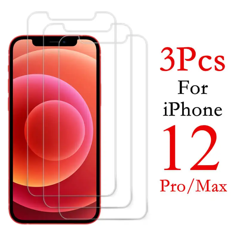 Бронированное защитное стекло 12 pro для iphone Pro max aiphone Max защита экрана i phone 11