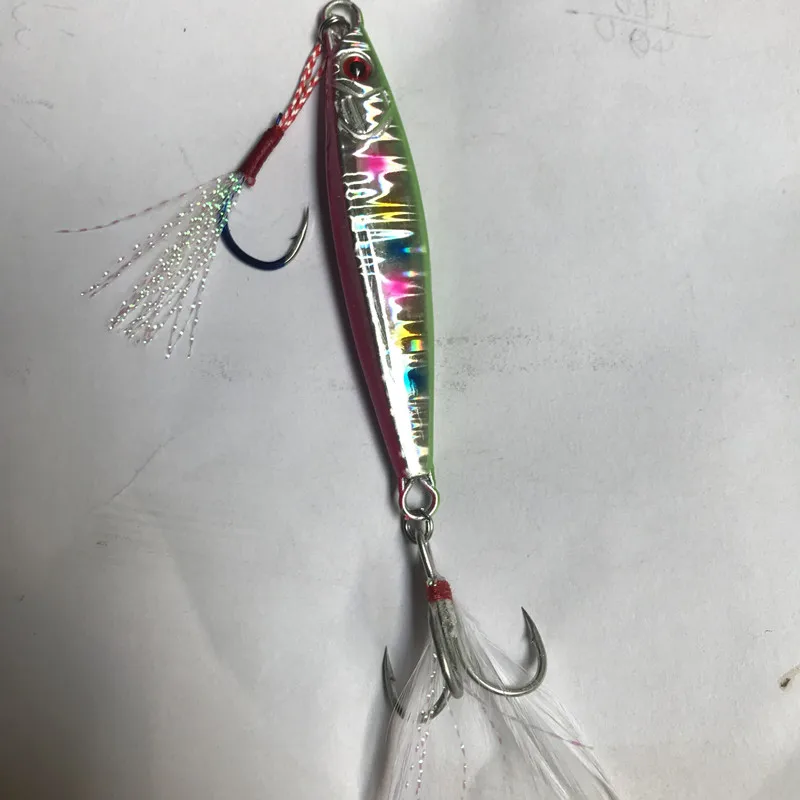 Ufishing Fishing 30g Metal Jig Bait 1Piece/Lot Bass Baits Shore Casting Sinking Minnow Lure
Ufishing Fishing 30g Metal Jig Bait 1Piece/Lot Bass Baits Shore Casting Sinking Minnow Lure
