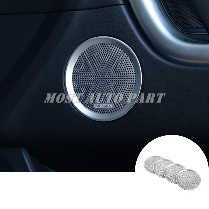 Metal Car Door Speaker Trim Cover 4pcs For Land Rover Discovery Sport 2015-2019 Car accesories interior Car decoration
Metal Car Door Speaker Trim Cover 4pcs For Land Rover Discovery Sport 2015-2019 Car accesories interior Car decoration