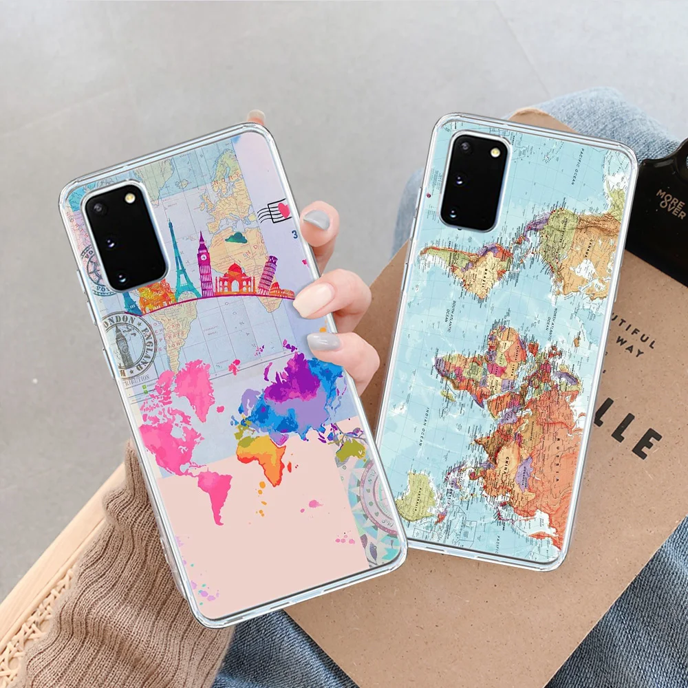 Wanderlust Map Case for Samsung Galaxy A51 S20 A71 A50 A70 S10 S10e S9 S8 S7 A40 A30 A20 NOTE 20 10 9 8 Ultra Plus Lite Silicone
Wanderlust Map Case for Samsung Galaxy A51 S20 A71 A50 A70 S10 S10e S9 S8 S7 A40 A30 A20 NOTE 20 10 9 8 Ultra Plus Lite Silicone