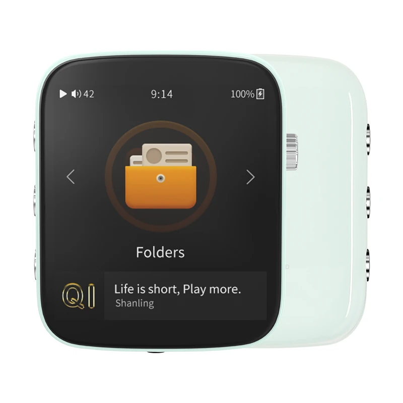Shanling Q1 Portable Player ES9218P DAC/AMP Two-Way Bluetooth Hi-Res 32Bit/ 384KHZ HiFi Music Player
Shanling Q1 Portable Player ES9218P DAC/AMP Two-Way Bluetooth Hi-Res 32Bit/ 384KHZ HiFi Music Player