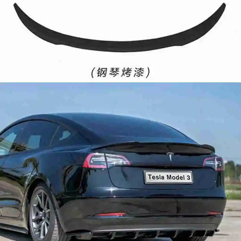 2017-2021 Rear Trunk Spoiler For Tesla Model 3 Rear Trunk Lip ABS tail Wing Spoiler Car Styling Modification parts
2017-2021 Rear Trunk Spoiler For Tesla Model 3 Rear Trunk Lip ABS tail Wing Spoiler Car Styling Modification parts
