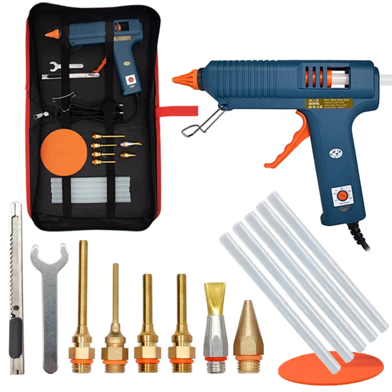150W Hot Melt Glue Gun Adjustable Temperature Glue Gun Nozzle 11mm Glue Sticks Professional Indusrial Melt Gun Adhesive Hot Gun
150W Hot Melt Glue Gun Adjustable Temperature Glue Gun Nozzle 11mm Glue Sticks Professional Indusrial Melt Gun Adhesive Hot Gun