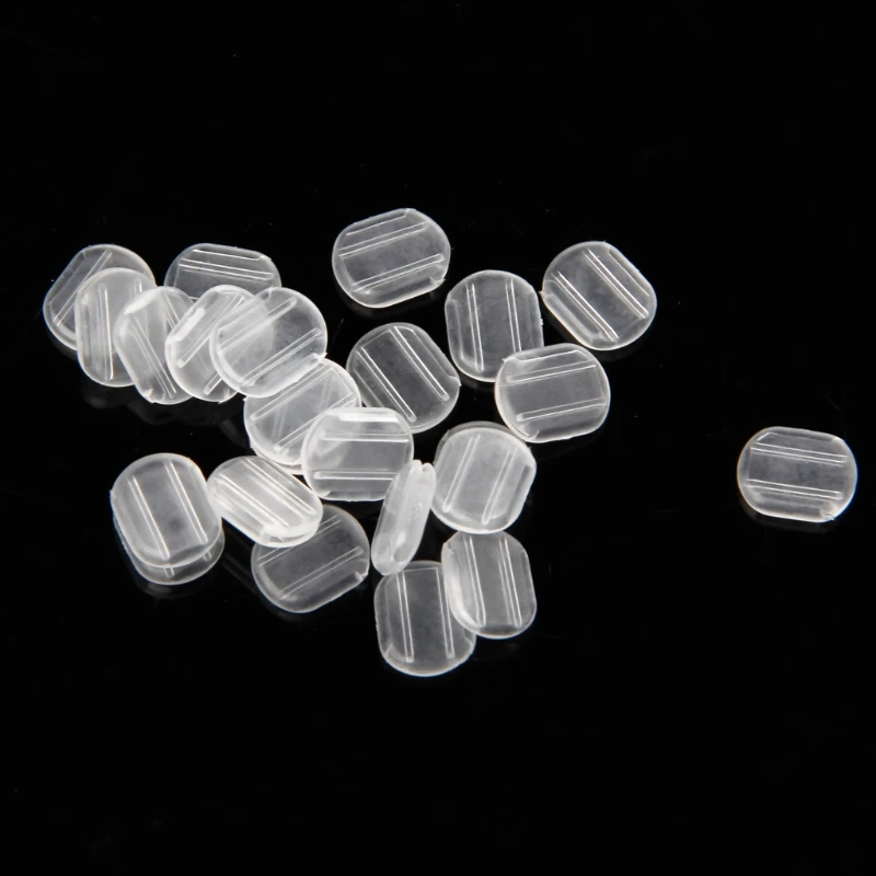 50PCS Clear Comfort Earring Pads Silicone Anti Pain Cushion for Clip On Earrings 
50PCS Clear Comfort Earring Pads Silicone Anti Pain Cushion for Clip On Earrings
