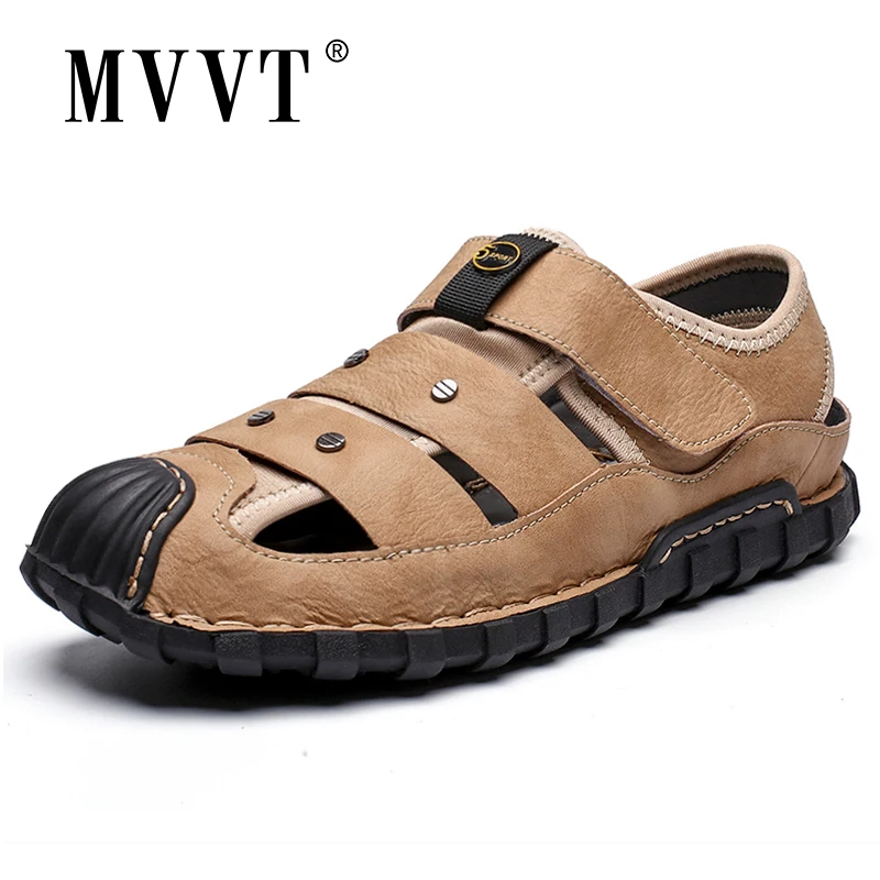 Size 48 Full Protective Men Sandals Genuine Leather Outdoor Sandals Breathable Summer Shoes Men Casual Beach Sandal
Size 48 Full Protective Men Sandals Genuine Leather Outdoor Sandals Breathable Summer Shoes Men Casual Beach Sandal