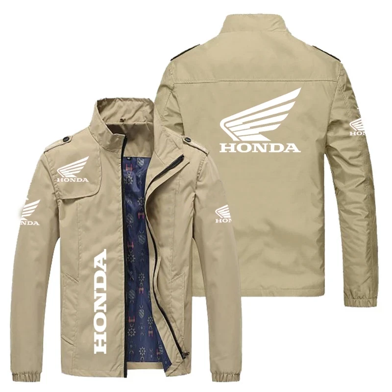 Fashion new men's car logo printing stand-up collar high-quality jacket casual slim zipper plus size spring and autumn jacket
Fashion new men's car logo printing stand-up collar high-quality jacket casual slim zipper plus size spring and autumn jacket