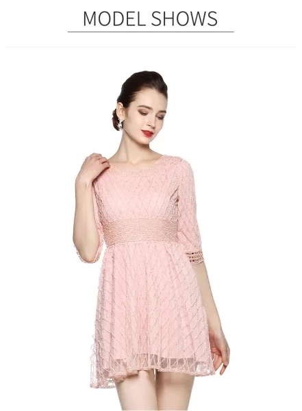 CY high quality Elegant and elegant lace dresses princess birthday party dress woman spring mini Vestidos
CY high quality Elegant and elegant lace dresses princess birthday party dress woman spring mini Vestidos