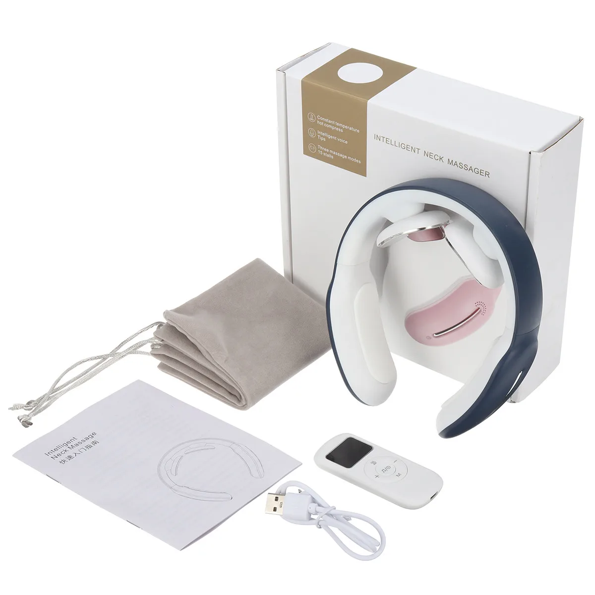 Smart Electric Pulse Neck Massager Heating Pain Relief Relaxation Cervical Vertebra Physiotherapy Health Care Tool
Smart Electric Pulse Neck Massager Heating Pain Relief Relaxation Cervical Vertebra Physiotherapy Health Care Tool
