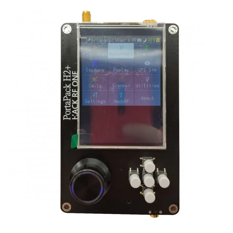1MHz-6GHz HackRF One w/ Shell Crystal Oscillator + PortaPack H2 3.2" Touch Screen 0.5PPM TCXO Clock
1MHz-6GHz HackRF One w/ Shell Crystal Oscillator + PortaPack H2 3.2" Touch Screen 0.5PPM TCXO Clock