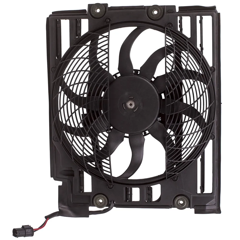 A/C AC Radiator Cooling Engine Fan Assembly for BMW 525i 528i 530i 540i M5 Base Sedan Wagon 4 Door 64546921395 64546921946
A/C AC Radiator Cooling Engine Fan Assembly for BMW 525i 528i 530i 540i M5 Base Sedan Wagon 4 Door 64546921395 64546921946