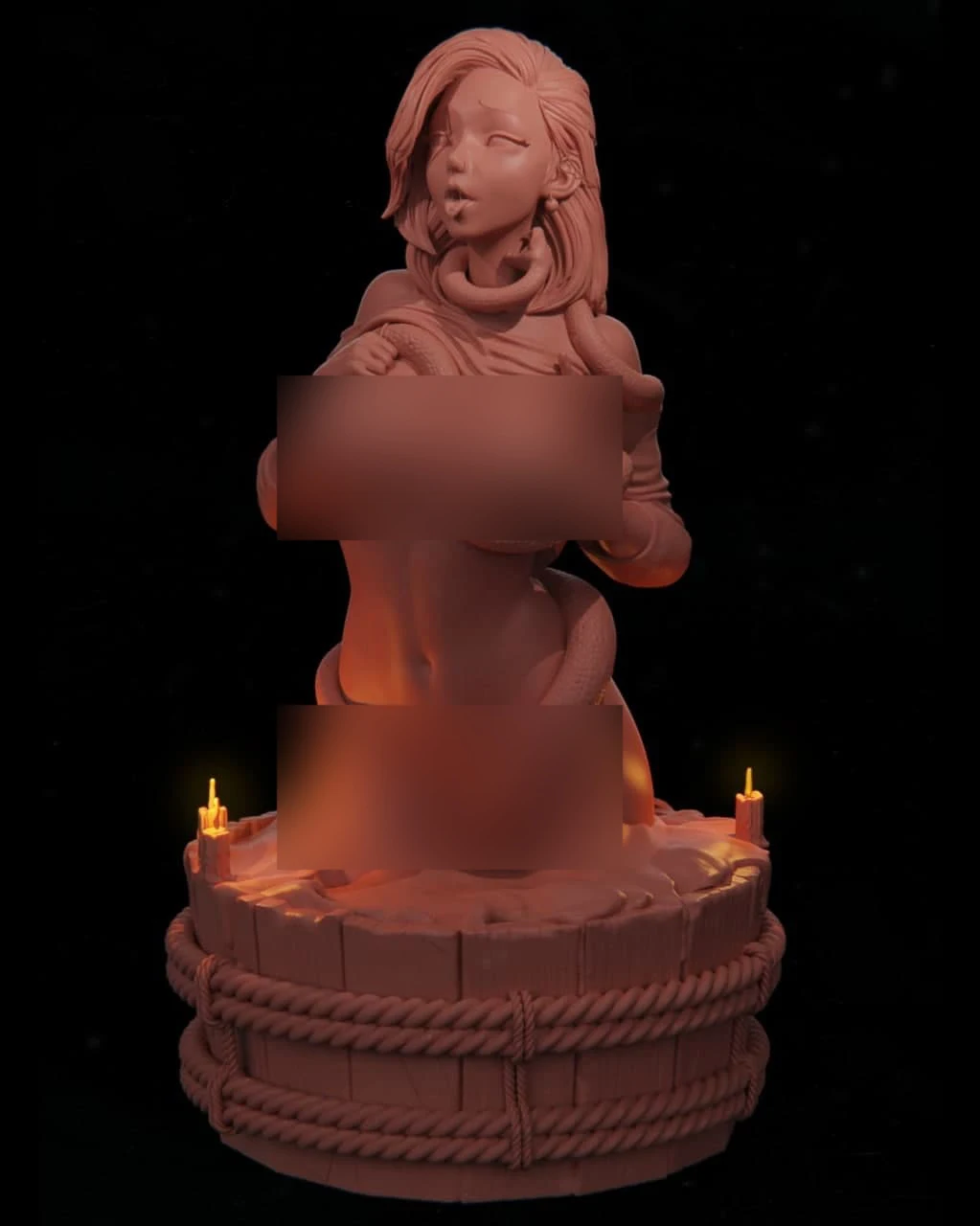 60mm Resin Model Snake Girl Bust Unpainted No Color RW-404
60mm Resin Model Snake Girl Bust Unpainted No Color RW-404