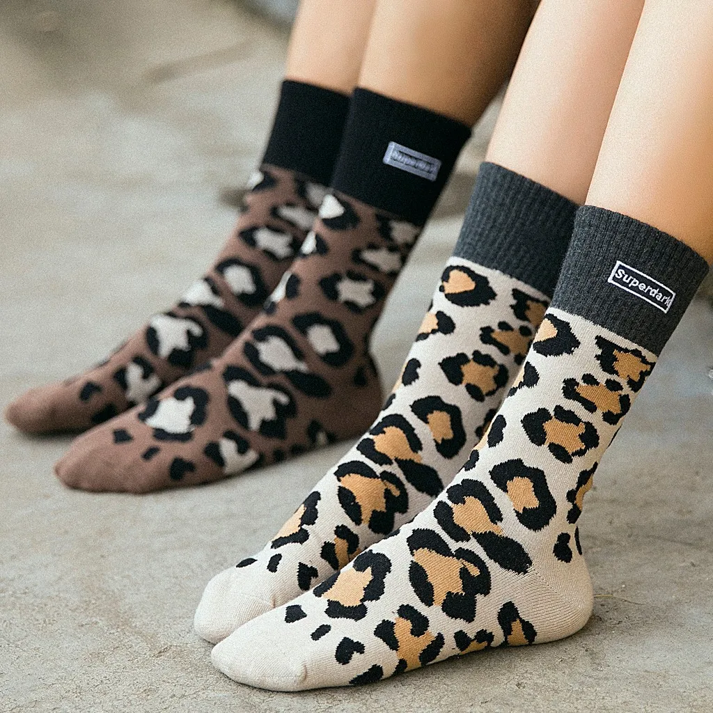 Sagace Women Winter Socks Casual Leopard Socks Knit Socks High Ankle Soft Cotton Casual Warm Floor Sleeping Socks
Sagace Women Winter Socks Casual Leopard Socks Knit Socks High Ankle Soft Cotton Casual Warm Floor Sleeping Socks