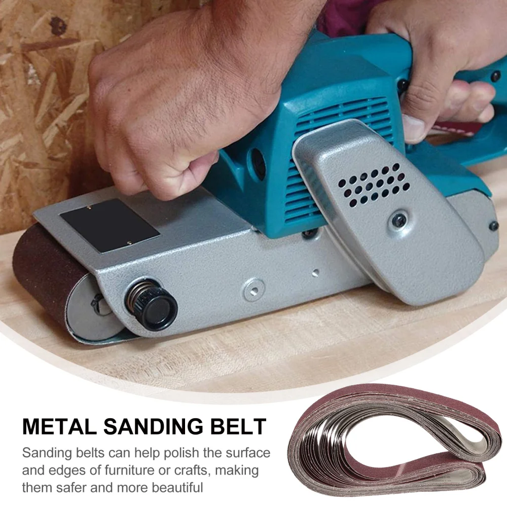 20Pcs Metal Sanding Belts Metal Grinding Aluminium Bands Polisher Oxide Sanders
20Pcs Metal Sanding Belts Metal Grinding Aluminium Bands Polisher Oxide Sanders
