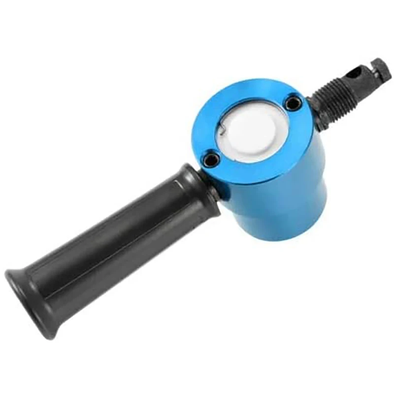 Double Headed Sheet Metal Cutting Nibbler Metal Saw Cutter 360 Degree Adjustable Drill Attachment with Wrench
Double Headed Sheet Metal Cutting Nibbler Metal Saw Cutter 360 Degree Adjustable Drill Attachment with Wrench