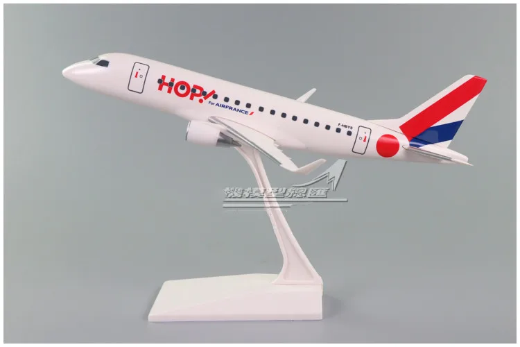 

30cm 1:100 ABS Plastic Air France HOP! ERJ-170 F-HBYS Airlines Airways Aircraft Assembled Assembly airplane model Plane