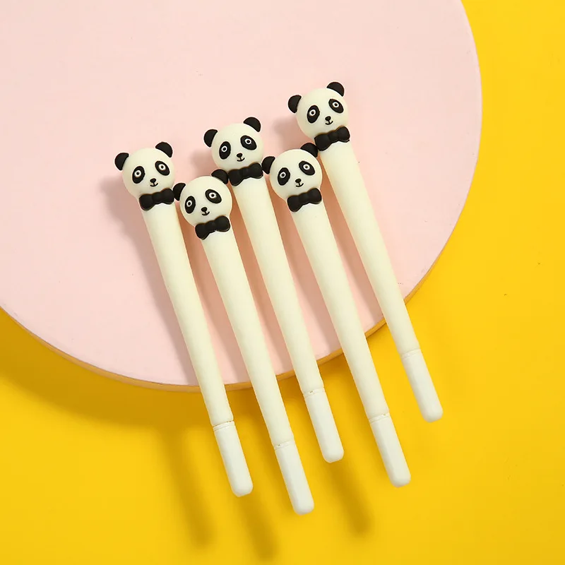 40PCS Creative Cartoon Cute Giant Panda Gel Pen Cartoon Animal Head Student Stationery Office Full Needle Water-Based Paint Pen
40PCS Creative Cartoon Cute Giant Panda Gel Pen Cartoon Animal Head Student Stationery Office Full Needle Water-Based Paint Pen