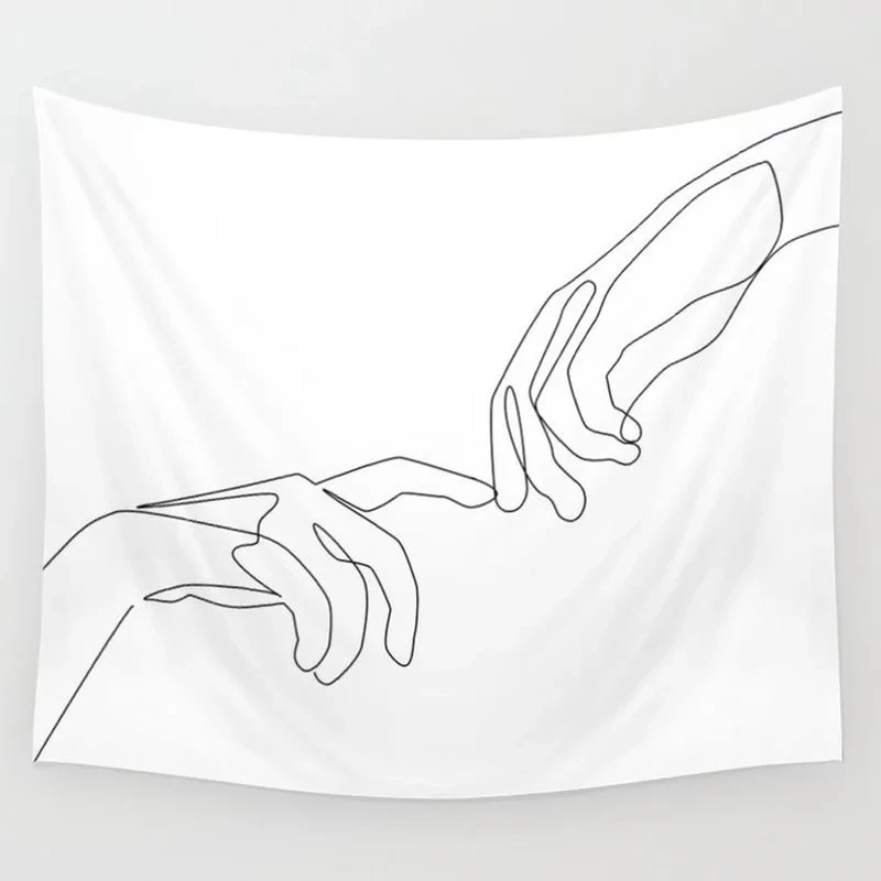 Simple Line Tapestry Woman flower White Wall Hanging Tapestry Wall Decor Bedspread Boho Yoga Mat Picnic Sun and Moon Cloth Home
Simple Line Tapestry Woman flower White Wall Hanging Tapestry Wall Decor Bedspread Boho Yoga Mat Picnic Sun and Moon Cloth Home