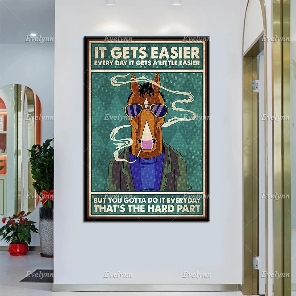 It Gets Easier Every Day It Gets A Little Easier Retro Poster Minimalism Wall Art Prints Home Decor Canvas Unique Gift
It Gets Easier Every Day It Gets A Little Easier Retro Poster Minimalism Wall Art Prints Home Decor Canvas Unique Gift