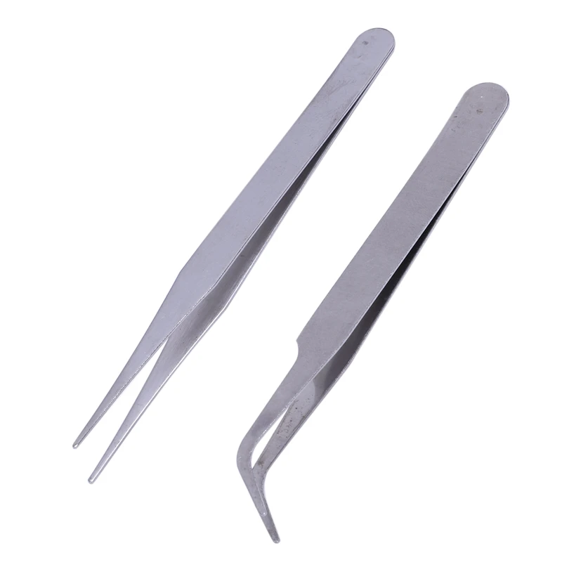 2 X Stainless Steel Nail Art Tweezer Tool Rhinestones Gems Eyelash Nail Art Acrylic Gel Picking Tool
2 X Stainless Steel Nail Art Tweezer Tool Rhinestones Gems Eyelash Nail Art Acrylic Gel Picking Tool