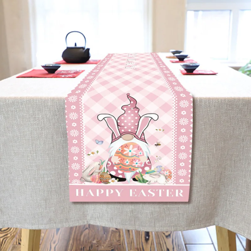 33*178cm Happy Easter Table Runner Cute Bunny Old Man Car Printed Tablecloth Easter Party Holidays Favor Home Table Decorations
33*178cm Happy Easter Table Runner Cute Bunny Old Man Car Printed Tablecloth Easter Party Holidays Favor Home Table Decorations
