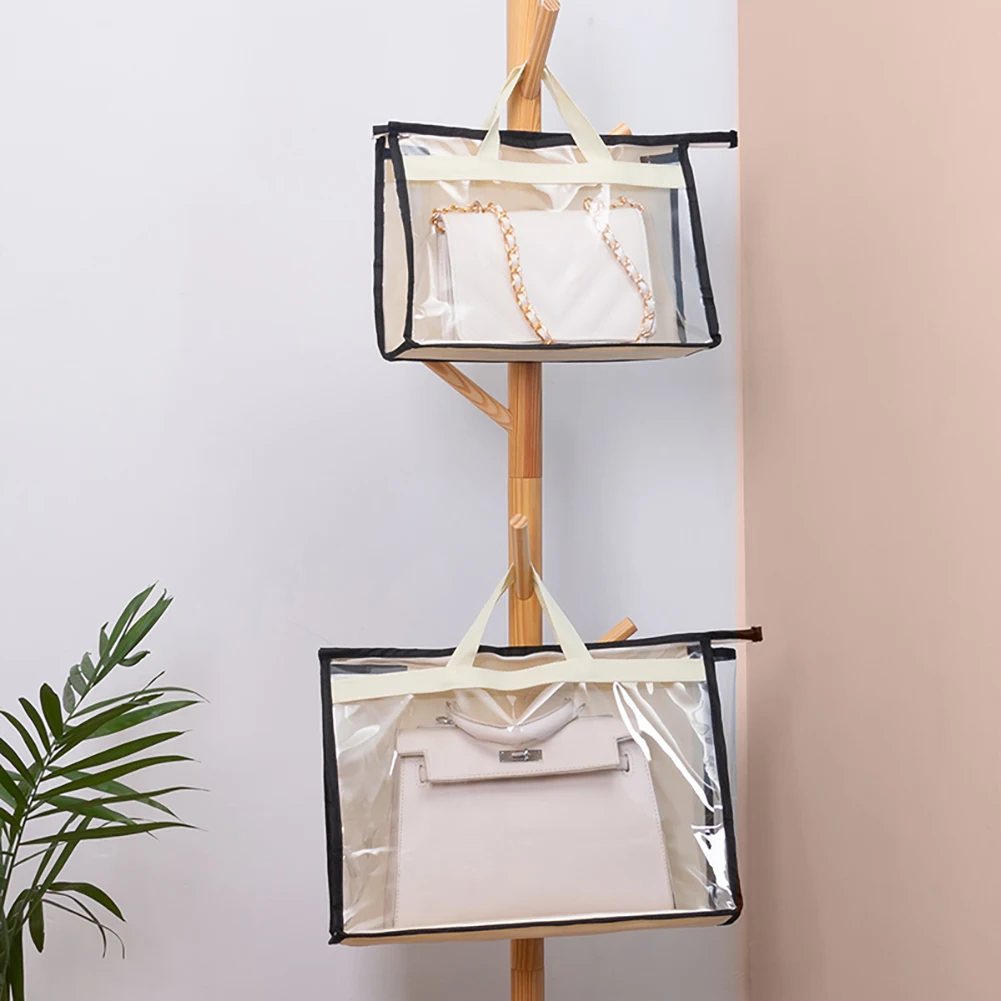 For Handbag Non-woven Fabric Dust Bag Transparent Travel Hanging Toiletry Storage Pouch Wardrobe Closet Dust Cover For Women Bag
For Handbag Non-woven Fabric Dust Bag Transparent Travel Hanging Toiletry Storage Pouch Wardrobe Closet Dust Cover For Women Bag