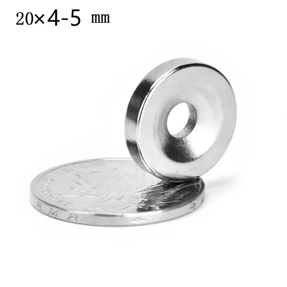 10/50/100pcs Super Strong Round Neodymium Countersunk Ring Magnets (code number: 204 ) with Hole Rare Earth N35
10/50/100pcs Super Strong Round Neodymium Countersunk Ring Magnets (code number: 204 ) with Hole Rare Earth N35