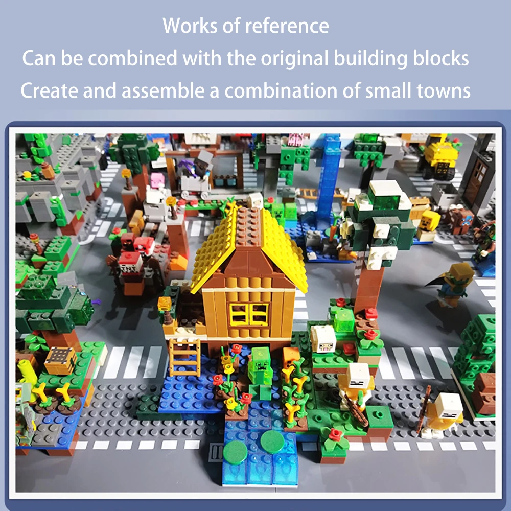 City Dimensions Baseplates Construction Building Blocks Toy Education Highway Classic Base Plates Plastic Bricks Toys Xmas Gifts
City Dimensions Baseplates Construction Building Blocks Toy Education Highway Classic Base Plates Plastic Bricks Toys Xmas Gifts