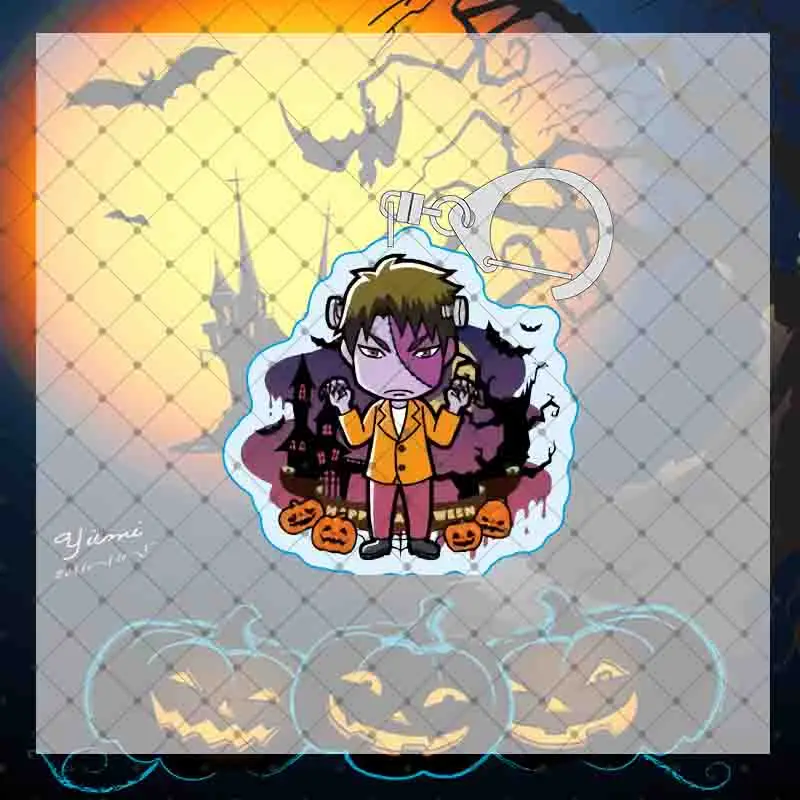 Haikyuu!! Japan Anime Shoyo Hinata Kageyama Tobio Halloween Theme Acrylic Charm Keychains Bags Pendant Toy Collection Gifts
Haikyuu!! Japan Anime Shoyo Hinata Kageyama Tobio Halloween Theme Acrylic Charm Keychains Bags Pendant Toy Collection Gifts