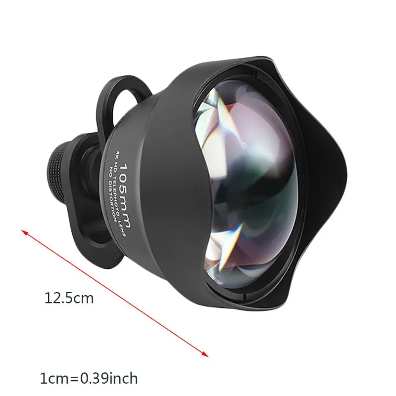 Pholes Mobile Phone Universa External Lens 105MM Portrait Telephoto SLR Aperture M68D 
Pholes Mobile Phone Universa External Lens 105MM Portrait Telephoto SLR Aperture M68D