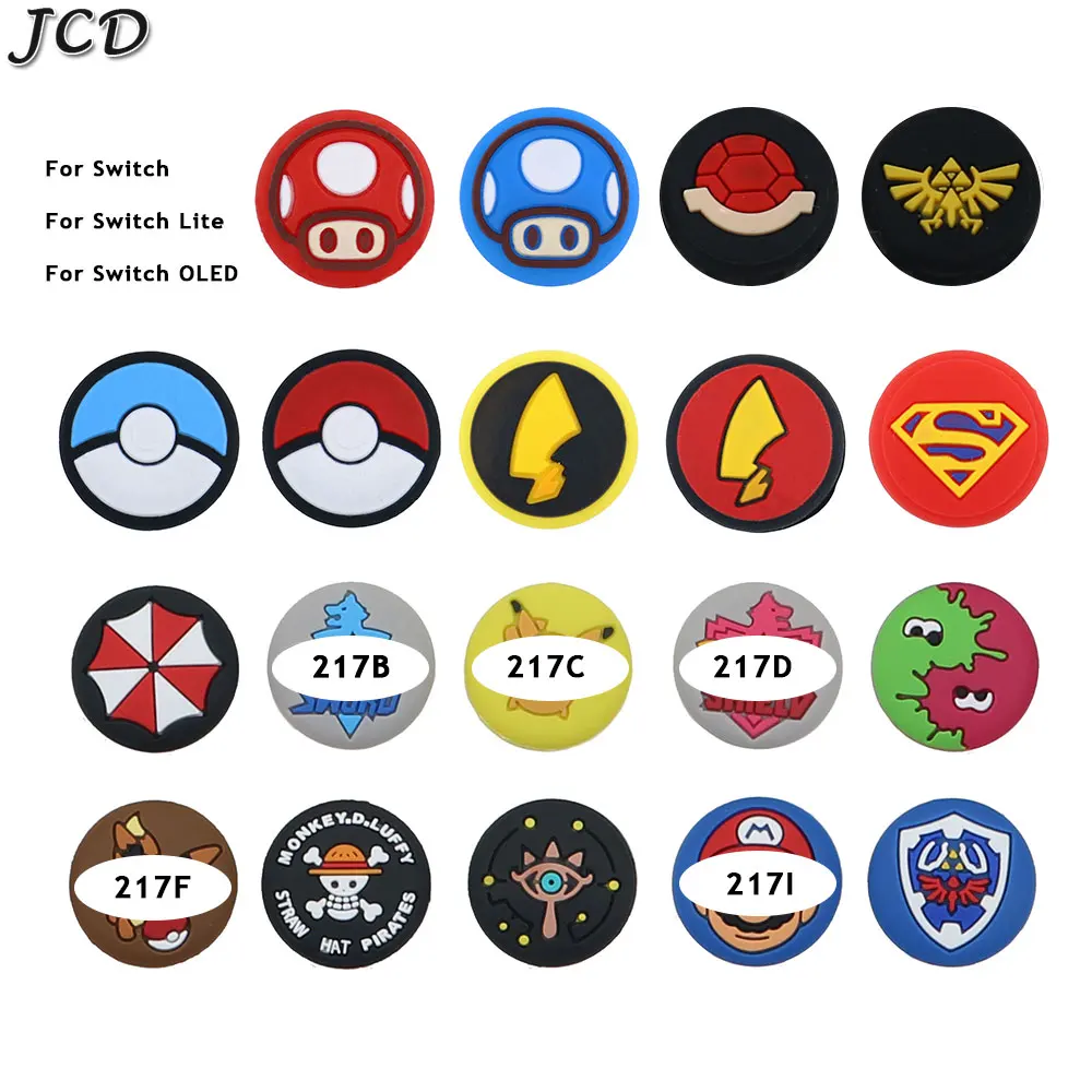 JCD 2pcs Joystick Cover Thumb Stick Grip Cap For Nintend Switch Lite Joy-Con OLED Controller JoyCon Gamepad Thumbstick Case
JCD 2pcs Joystick Cover Thumb Stick Grip Cap For Nintend Switch Lite Joy-Con OLED Controller JoyCon Gamepad Thumbstick Case