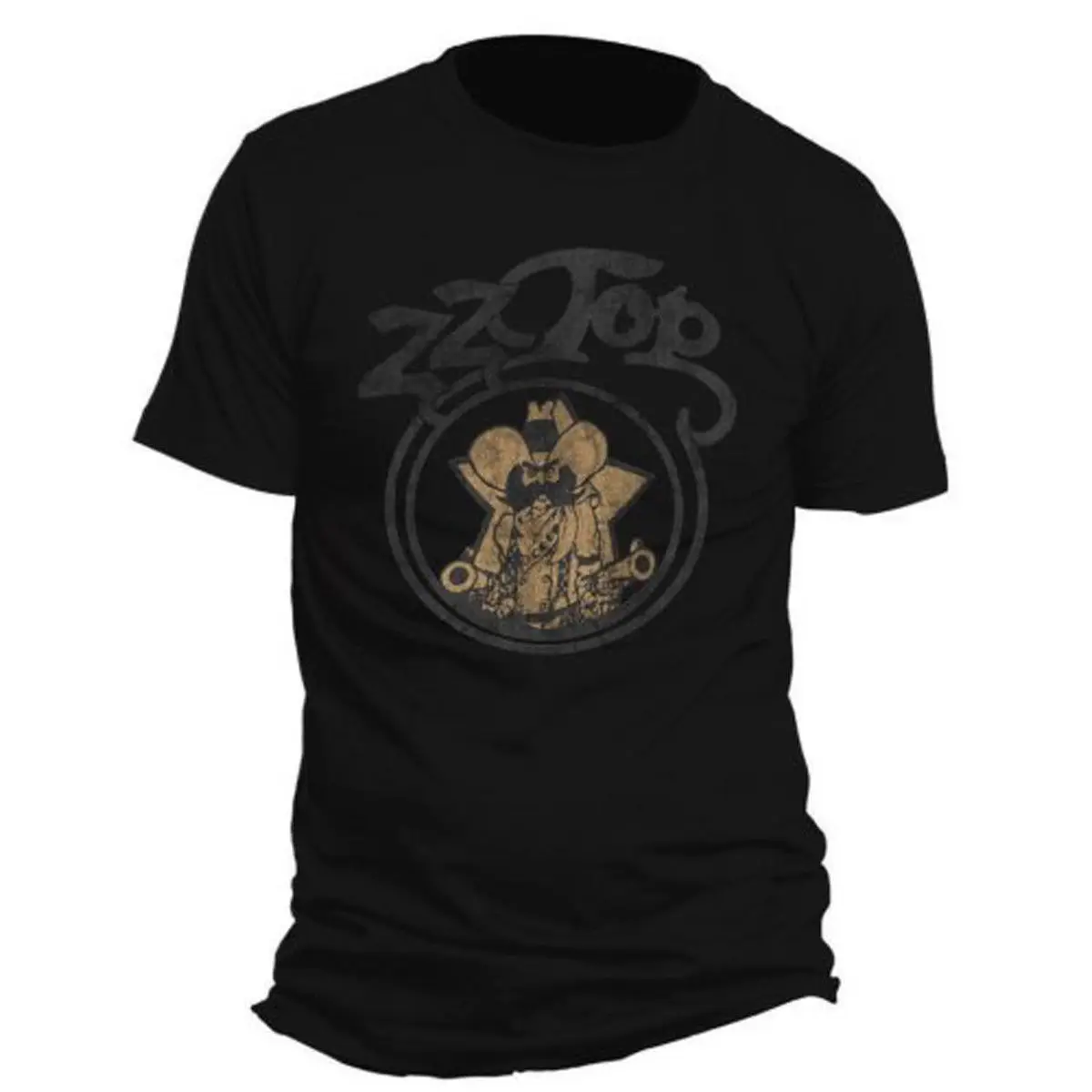ZZ Top Quickdraw Billy Gibbons Rock ufficiale Uomo maglietta футболка унисекс с круглым вырезом модная