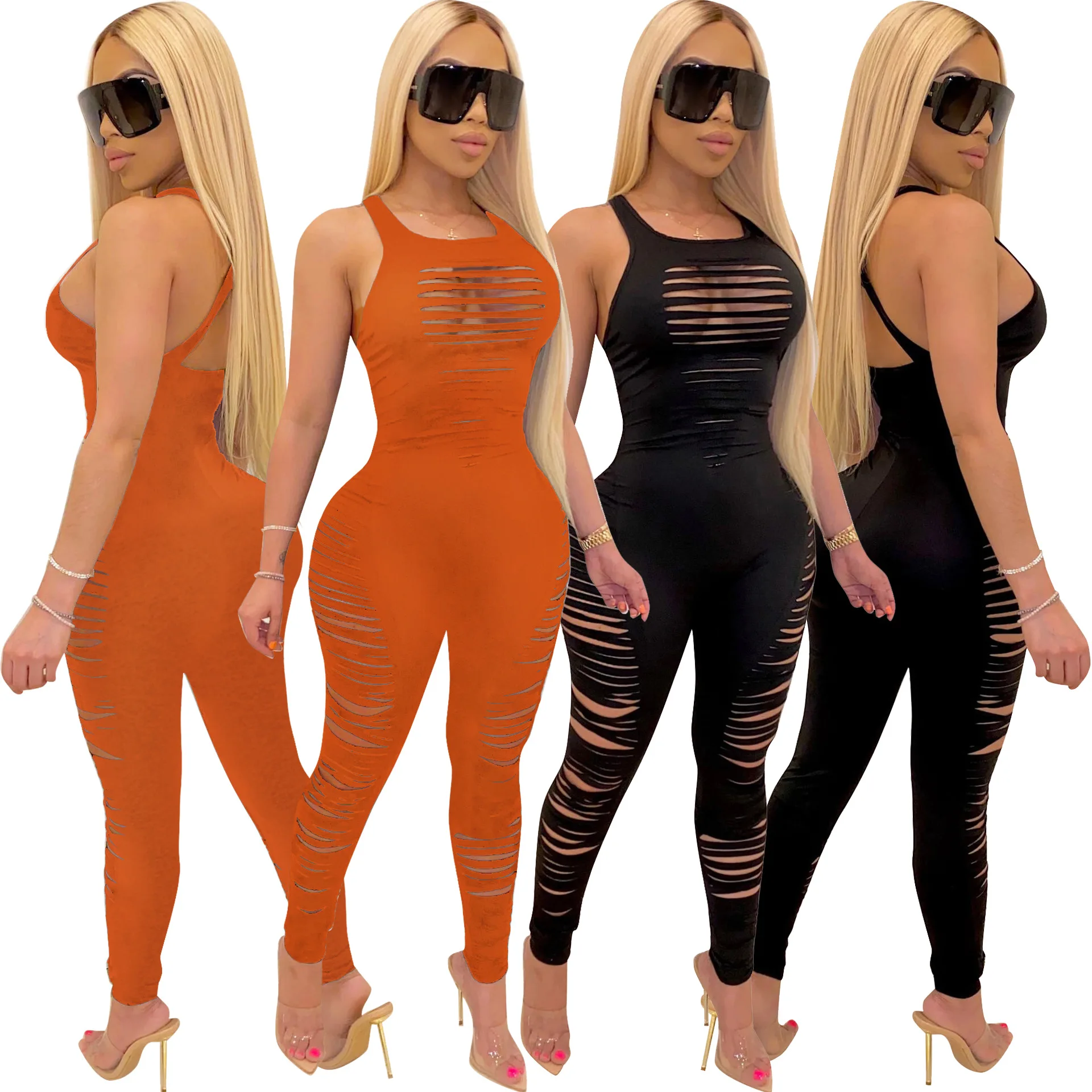 2020 new product summer festival clothes for women pencil trousers hole sexy jumpsuit and romper party club wear
2020 new product summer festival clothes for women pencil trousers hole sexy jumpsuit and romper party club wear
