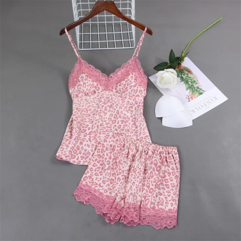 Fashion Spring Autumn 3Pieces Women Pajamas Sets Pajamas Leopard Sleepwear Elegant Sexy Lace Homewear
Fashion Spring Autumn 3Pieces Women Pajamas Sets Pajamas Leopard Sleepwear Elegant Sexy Lace Homewear