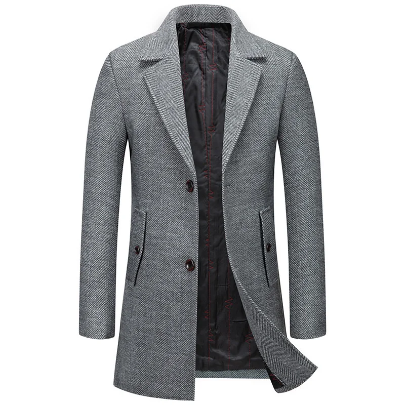 Winter Mens Wool Slim Fit Jackets Coat Business Thick Warm Outerwear Long Jacket And Coat Men Pea Coat Size M-4XL DROP SHIPPING
Winter Mens Wool Slim Fit Jackets Coat Business Thick Warm Outerwear Long Jacket And Coat Men Pea Coat Size M-4XL DROP SHIPPING