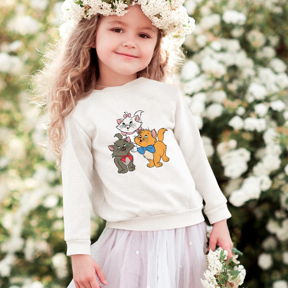 Aristocats Cartoon Printing Disney Family Look Outfits White Top Kawaii Pattern Parent Child Sweatshirts Dropship Harajuku Style
Aristocats Cartoon Printing Disney Family Look Outfits White Top Kawaii Pattern Parent Child Sweatshirts Dropship Harajuku Style
