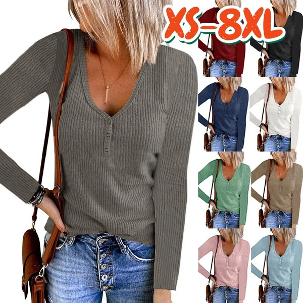 S-5XLPlus Size Fashion Clothes Women's Casual Autumn and Winter Tops Long Sleeve Pullover Sweaters Tee Shirts Solid T-shirts
S-5XLPlus Size Fashion Clothes Women's Casual Autumn and Winter Tops Long Sleeve Pullover Sweaters Tee Shirts Solid T-shirts