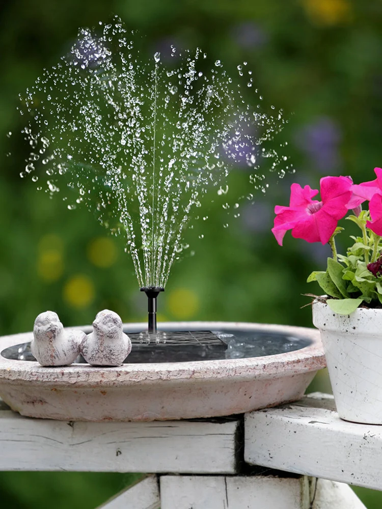 Floating Solar Fountain 5V/4W 4-In-1LED Colorful Light Swimming Pool Fountain Garden Water Fountain Pool Pond Garden Decoration
Floating Solar Fountain 5V/4W 4-In-1LED Colorful Light Swimming Pool Fountain Garden Water Fountain Pool Pond Garden Decoration