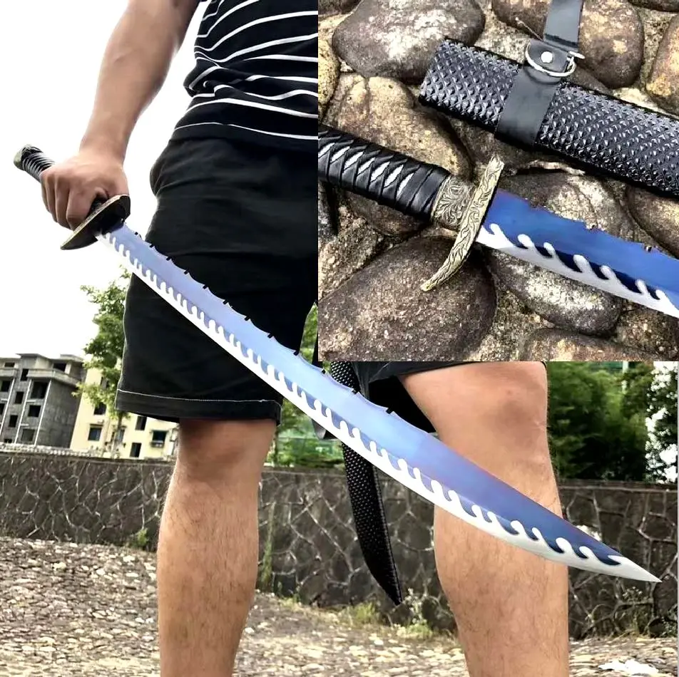 Handmade Very Sharp Kung Fu Sword Sturdy Manganese Steel Blade Dao Wushu Jian Broadsword Full Tang Can be cut bamboo 
Handmade Very Sharp Kung Fu Sword Sturdy Manganese Steel Blade Dao Wushu Jian Broadsword Full Tang Can be cut bamboo