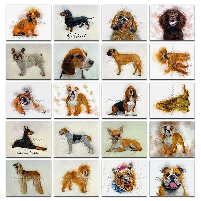 New Diamond painting Animals Dog puppy teddy bulldog doberman chihuahua 5D DIY Full Square Drill embroidery 3D Round mosaic 1005
New Diamond painting Animals Dog puppy teddy bulldog doberman chihuahua 5D DIY Full Square Drill embroidery 3D Round mosaic 1005