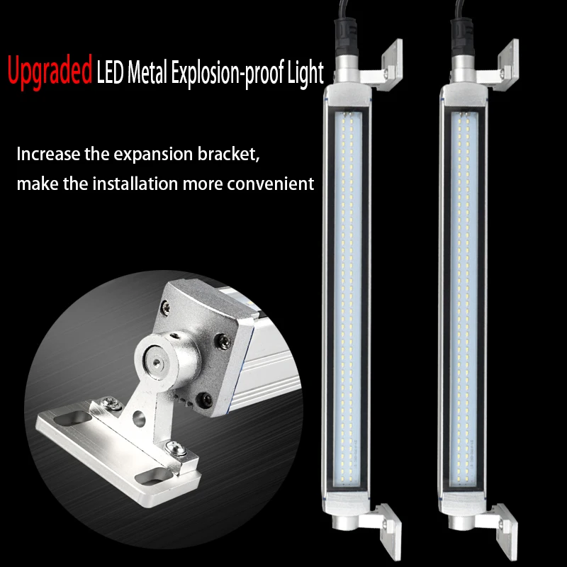 Machine Tool Lamp LED Work Light IP68 Waterproof and Explosion-proof CNC Engraving Machine Grinder Processing 220V24V Lathe Lamp
Machine Tool Lamp LED Work Light IP68 Waterproof and Explosion-proof CNC Engraving Machine Grinder Processing 220V24V Lathe Lamp