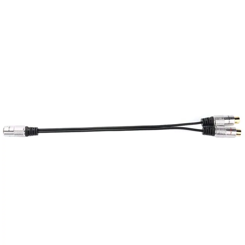 3.5mm (1/8 inch) Stereo Jack Female to 2 Dual RCA o Splitter Y Adapter Cable for Connector AV o/Video | Электроника