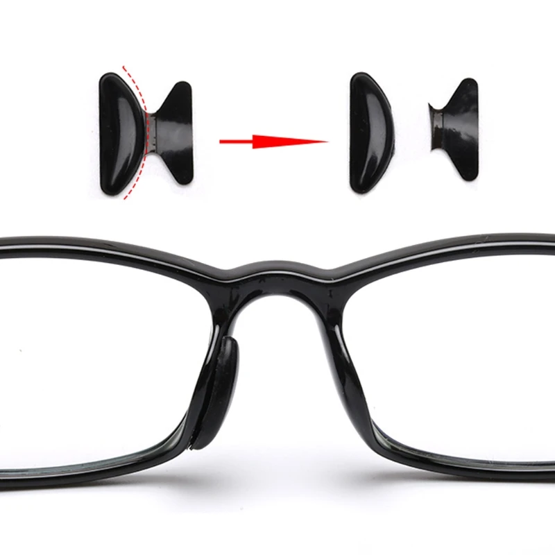 10 Pairs Eyeglasses Sunglasses Adhesive Silicone Non-slip Stick on Nose Pads
10 Pairs Eyeglasses Sunglasses Adhesive Silicone Non-slip Stick on Nose Pads