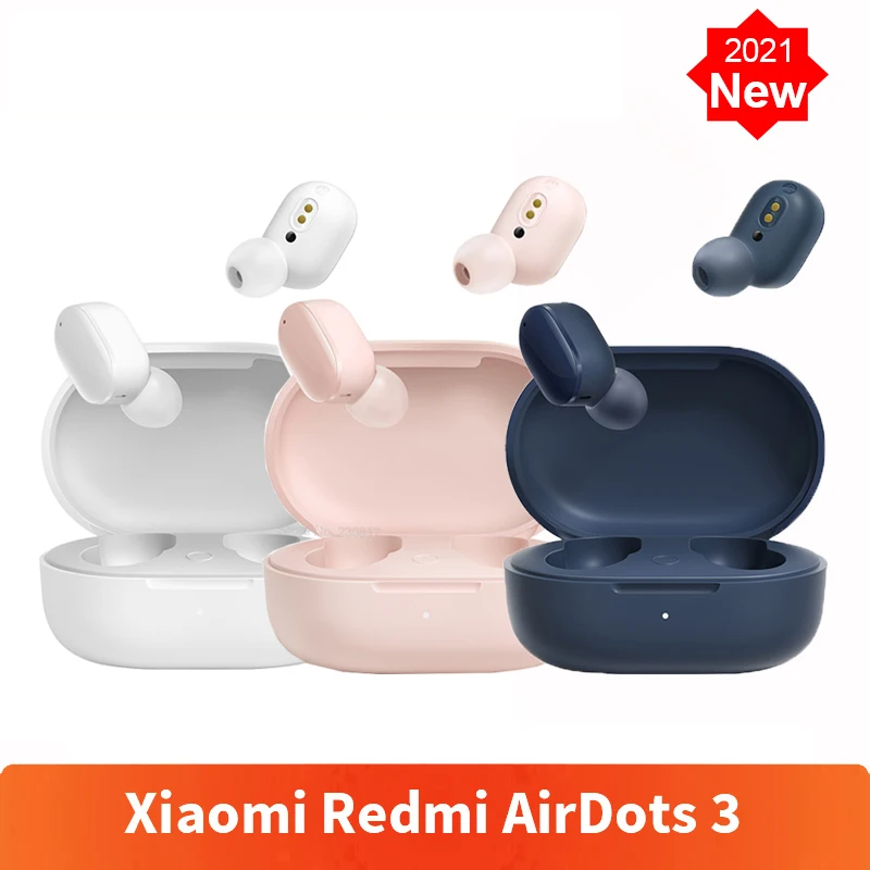 Xiaomi Redmi Airdots 3 Bluetooth 5.2 Earphones Apt-X Adaptive Hybrid Touch Control Gaming Mode 2021 New True Wireless Earbuds 3
Xiaomi Redmi Airdots 3 Bluetooth 5.2 Earphones Apt-X Adaptive Hybrid Touch Control Gaming Mode 2021 New True Wireless Earbuds 3